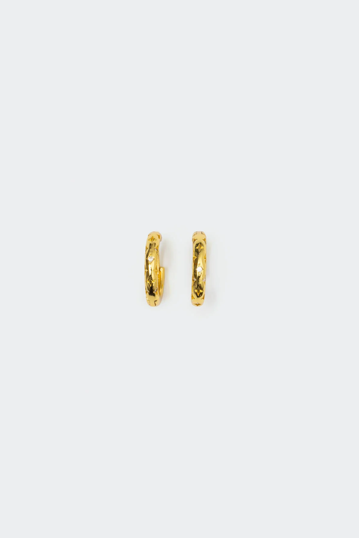 Stardust Mini Hoop Earrings - Image 3