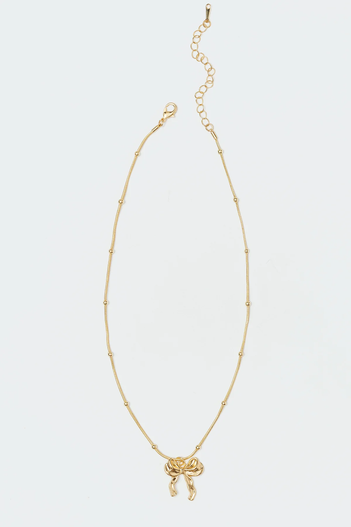 Put A Bow On It Necklace