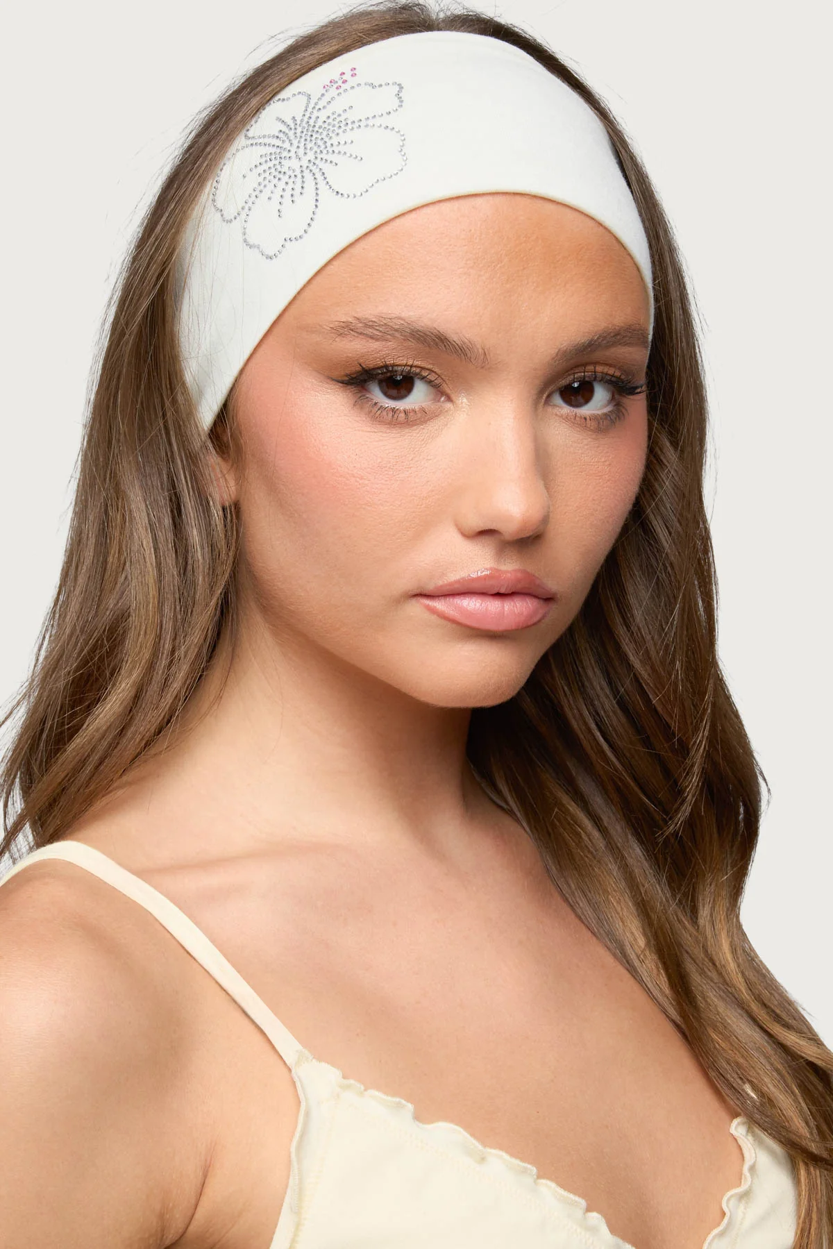 Hibiscus Rhinestone Headband