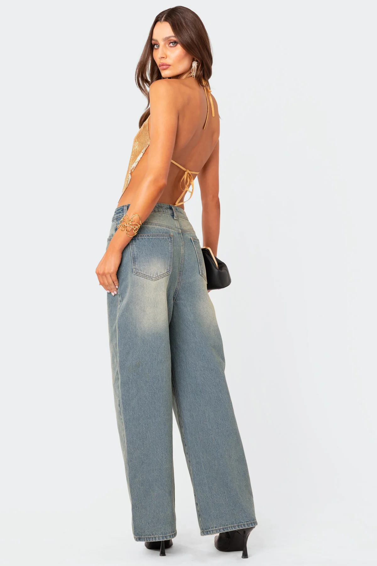 Forever Chainmail Open Back Top - Image 5