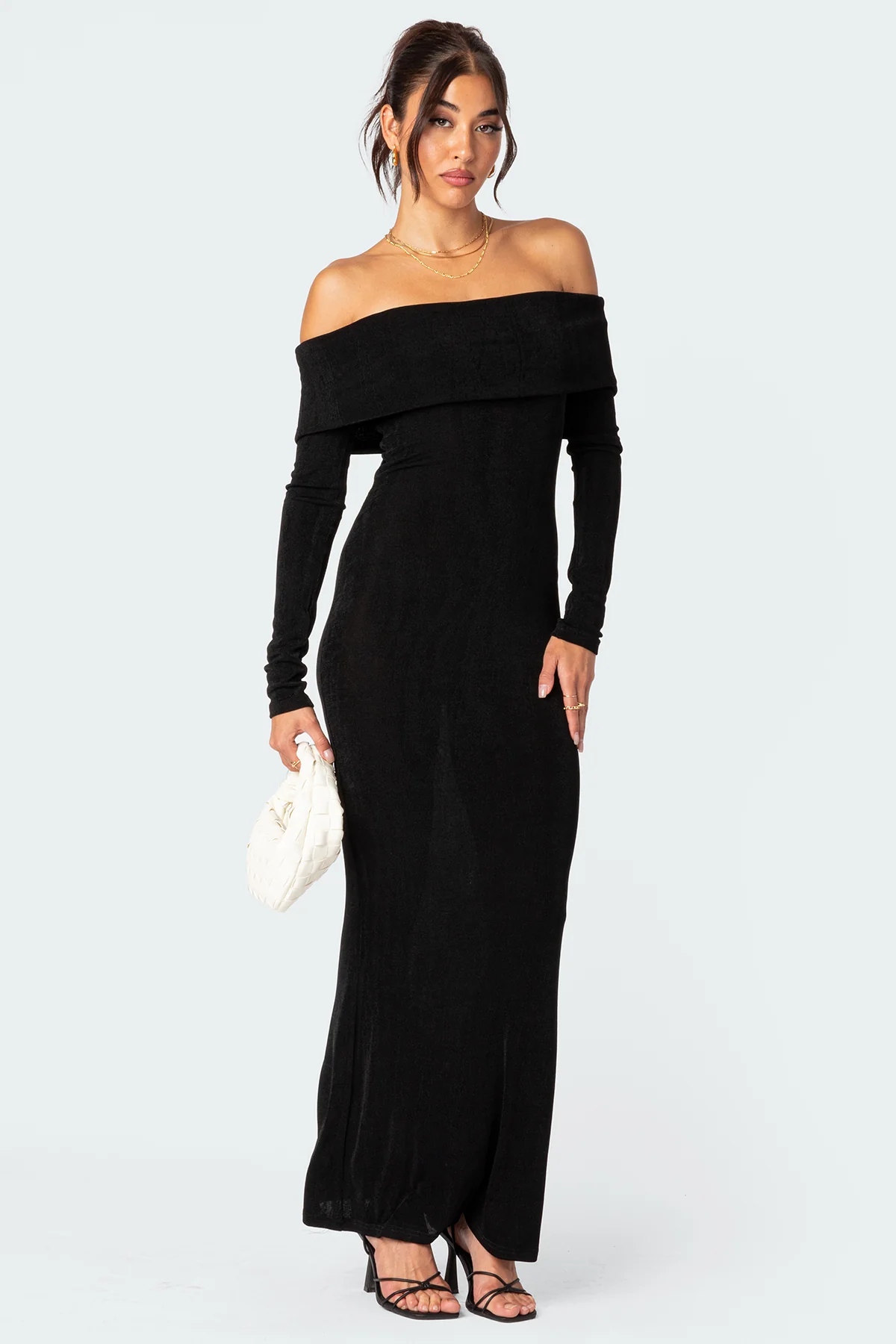 Susan Fold Over Maxi Dress - Image 3