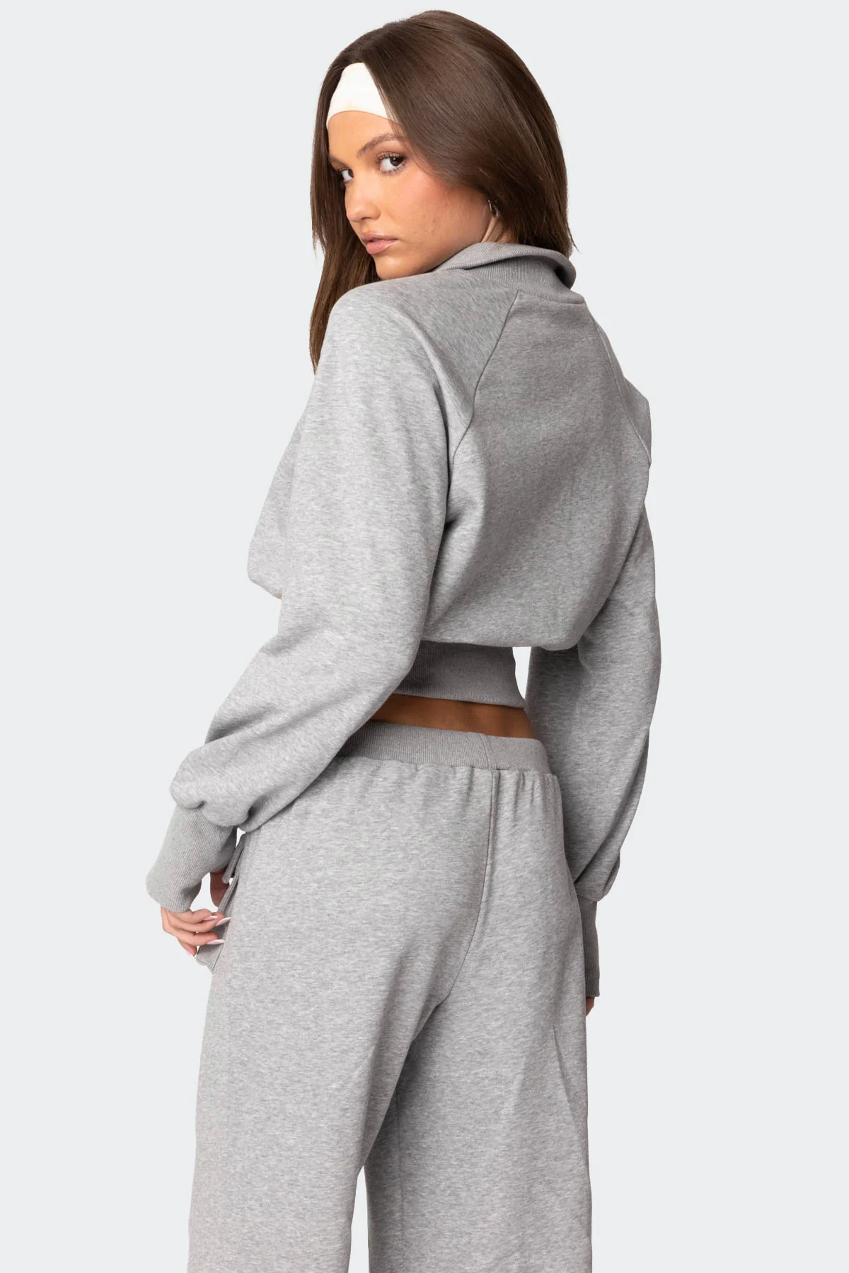 Bailey French Terry Quarter Zip Top - Image 5