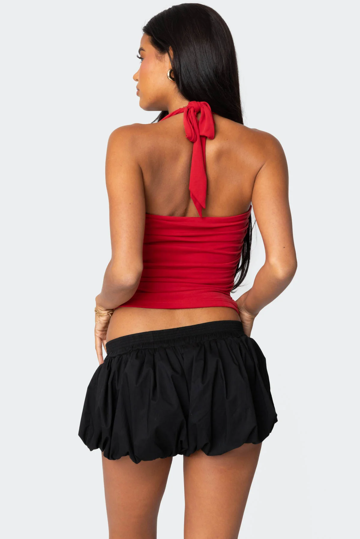 Nyrah Straight Neck Halter Top - Image 4