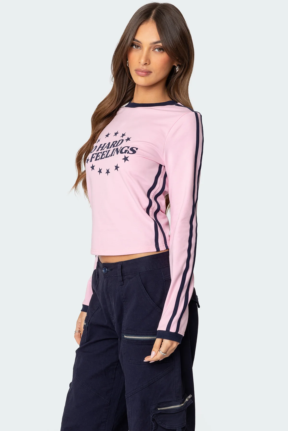 No Hard Feelings Long Sleeve T Shirt - Image 3