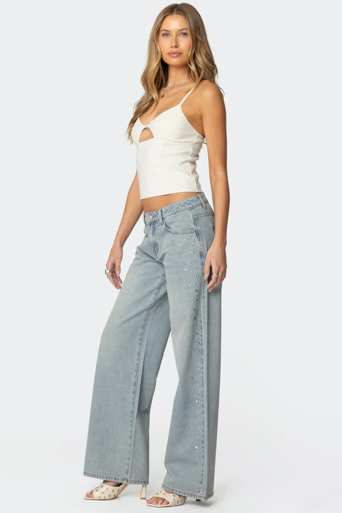 Liana Cut Out Tank Top - Image 4