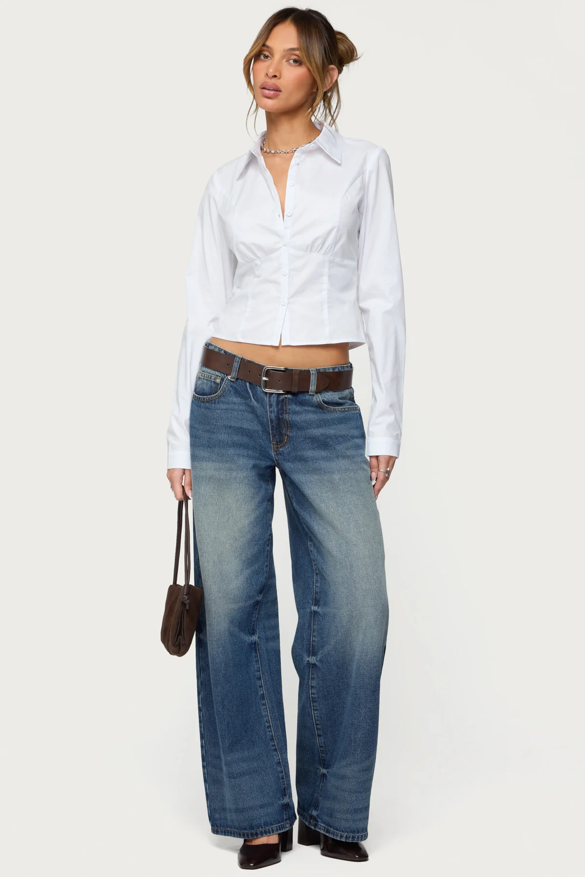 Laurna Tailored Button Up Shirt - Image 3