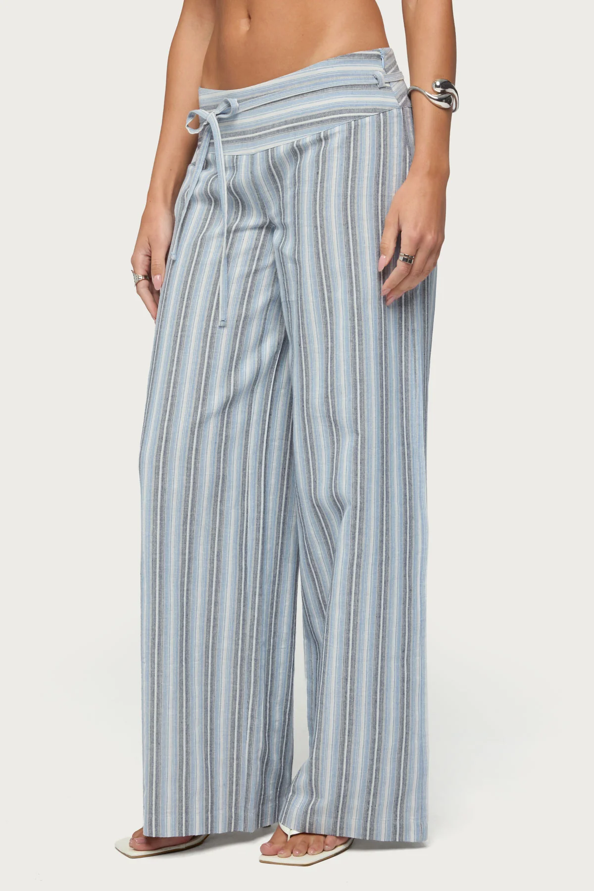 Chera Striped Wide Leg Pants - Image 2